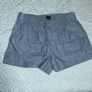 Cotton “denim” shorts